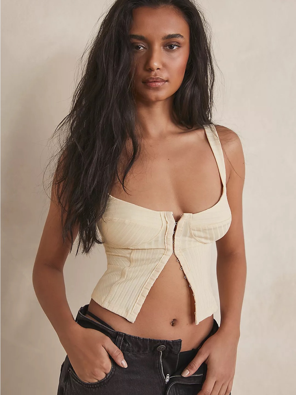 Free People Serenity Corset Cami